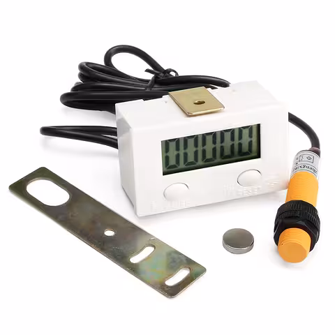 Digitální čítač impulsů ZX-5DK s magnetickým senzorem