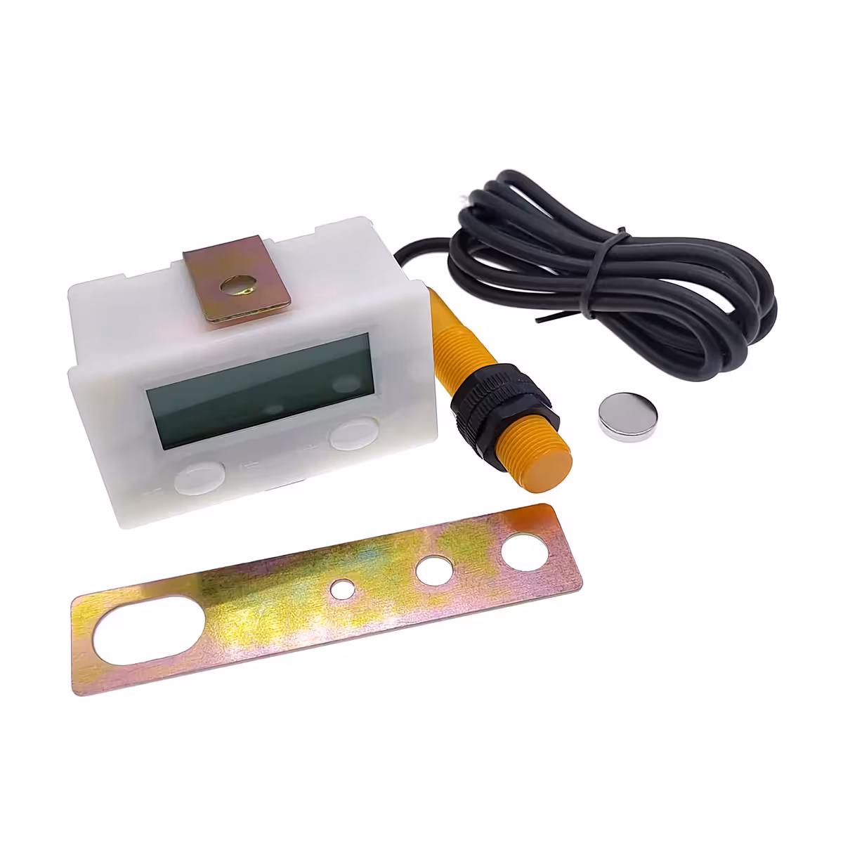 Počítadlo s magnetickým senzorem pro počítání pulzů