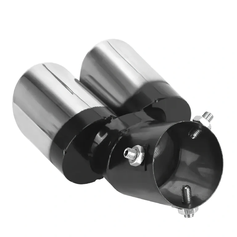 Dvojitý výfukový konec z nerezové oceli pro auta BMW, Audi, VW