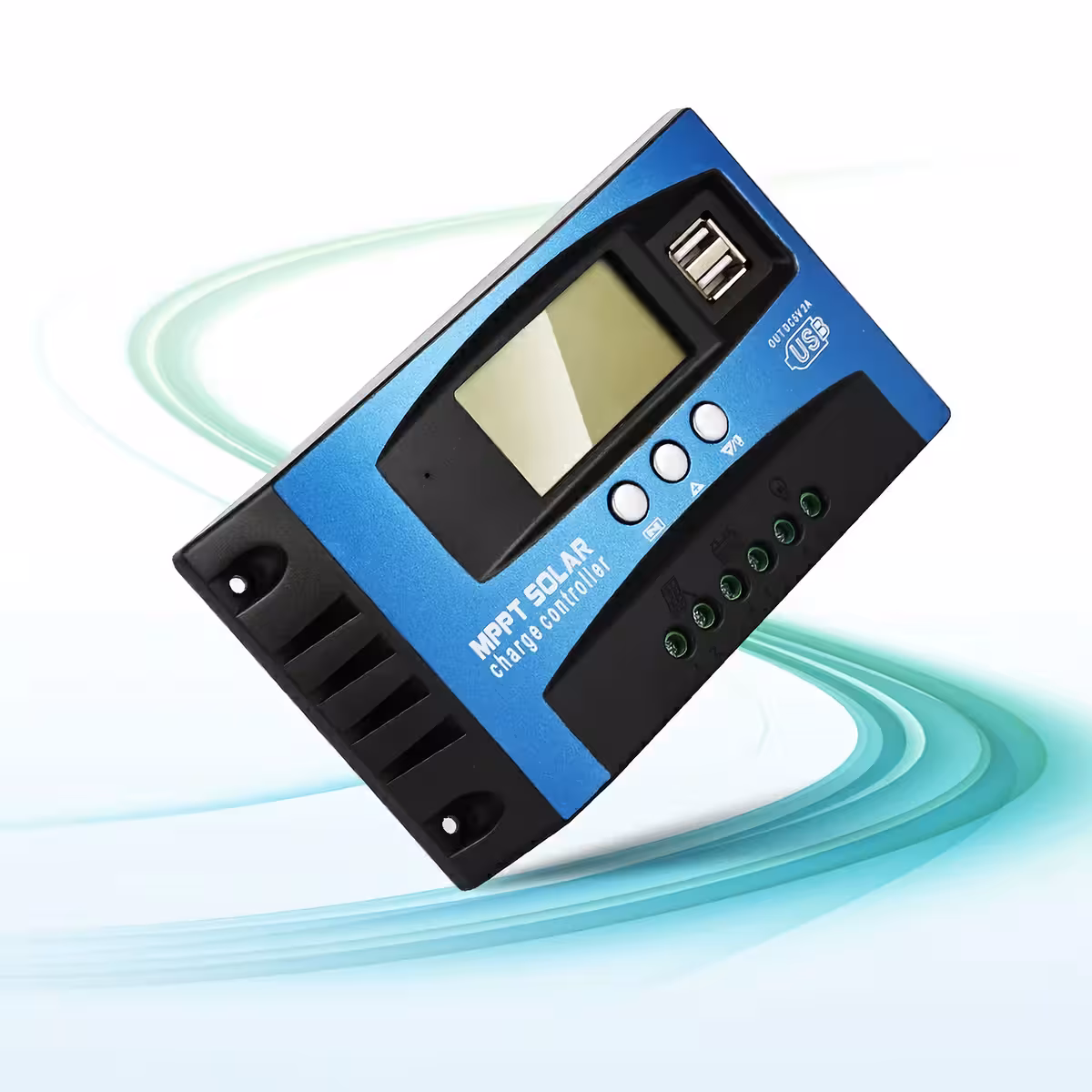 MPPT regulátor pro solární panely s dvojitým USB portem