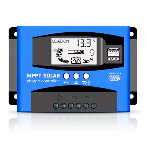 Solární regulátor MPPT 100A pro solární panely 12V/24V