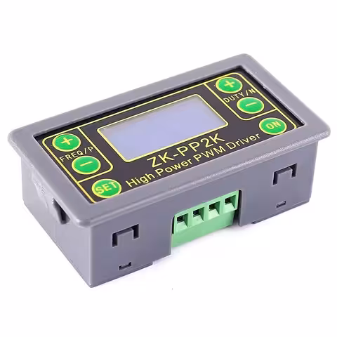 Regulátor PWM 5V–24V 8A – řízení otáček, signálu a časovače