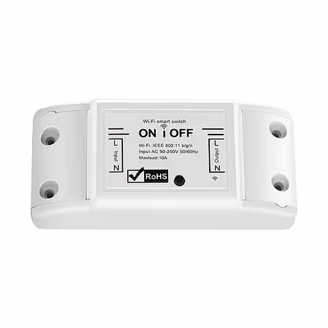 Bezdrátové relé 1 kanál WiFi 220V 10A – chytrá domácí automatizace Tuya Smart Life