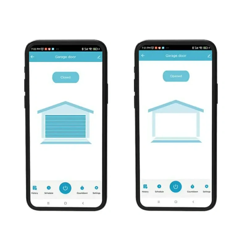 Tuya Smart chytrý přepínač pro bránu Chytrý WiFi spínač pro otevírání a zavírání bran přes smartphone