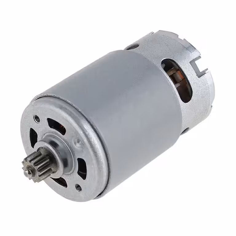 Motor pro aku šroubovák RS550 18V–21V DC s 12 zuby – 28.000 ot/min, točivý moment 1Nm
