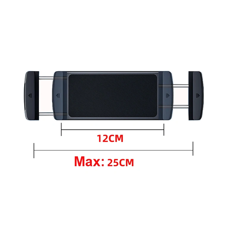 Flexibilní držák do auta, přizpůsobí se různým velikostem tabletů