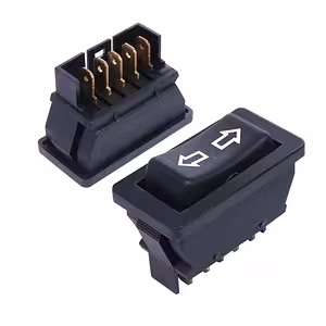 Přepínač 3 polohy DPDT pro změnu polarity motoru DC 12V/24V 20A