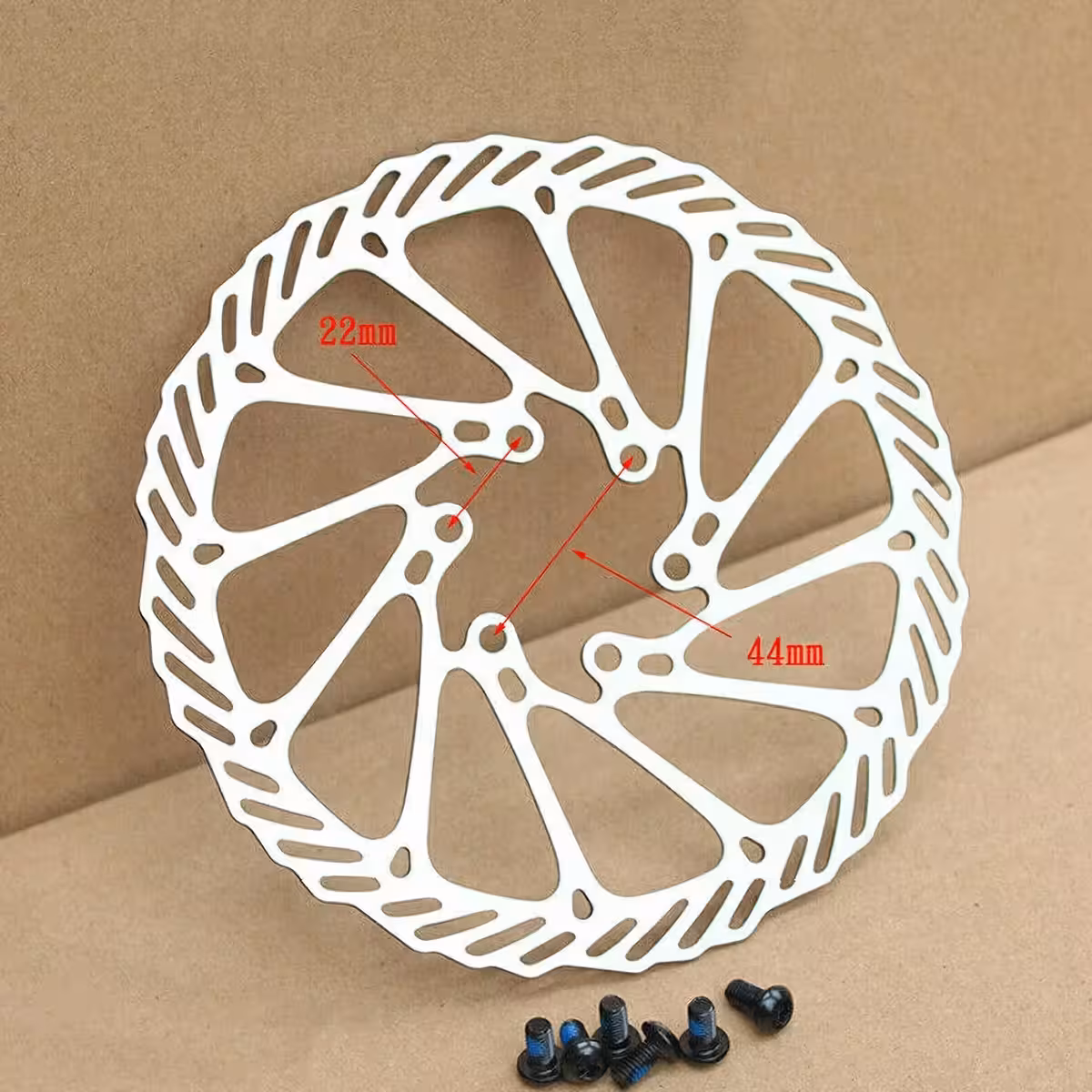 Rotor brzdového kotouče Avid G3 160 mm z nerezové oceli, 6 otvorů se šrouby