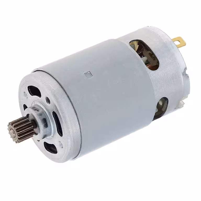Motor DC RS-550VC 9V-12V 12 zubů – ideální pro elektrické vrtačky, šroubováky, RC a DIY projekty