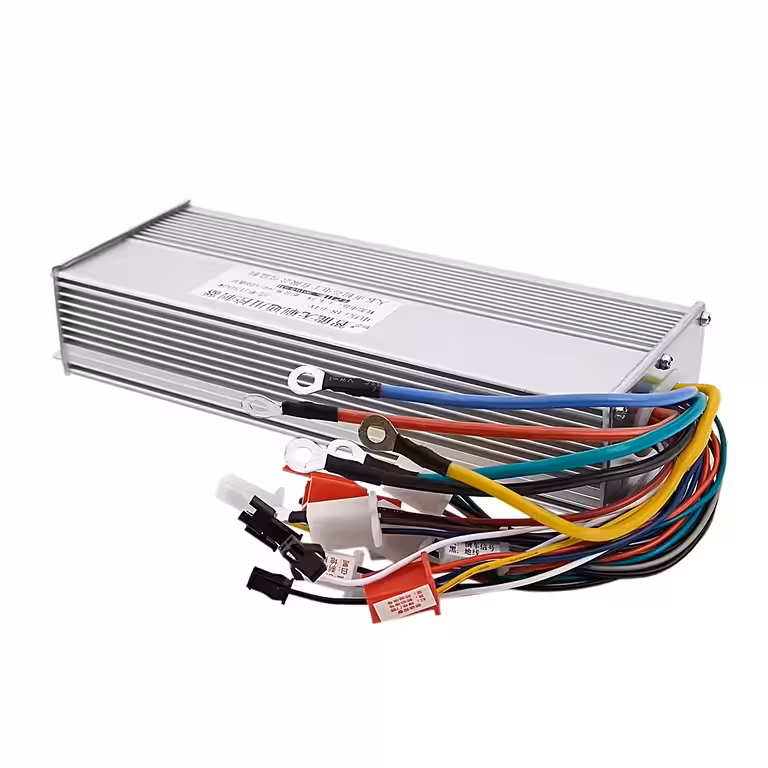 Řadič pro elektrokolo a elektrický skútr 48V 52V 60V – výkon 1000W-1500W, 40A, bezkartáčový