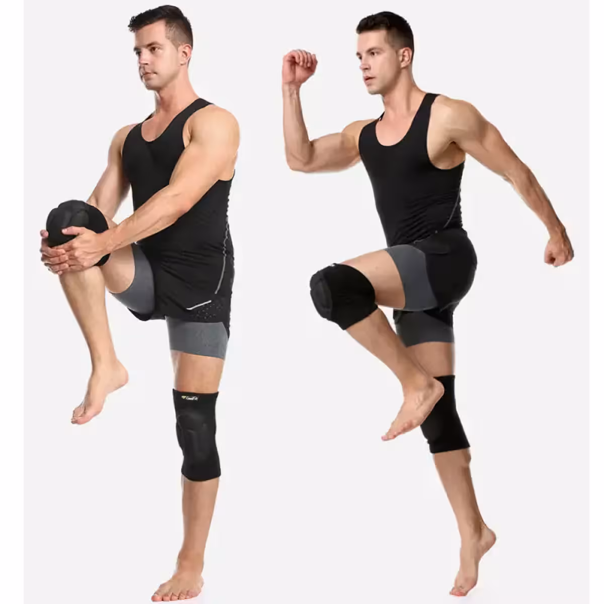 Ortopedická kolenní bandáž vhodná pro stavební práce