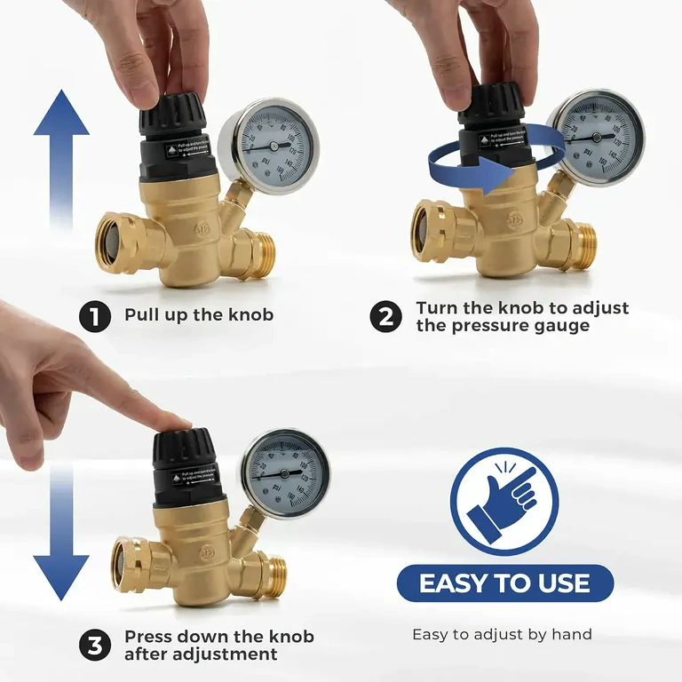 Regulátor s jemným nastavením tlaku, až 160 PSI