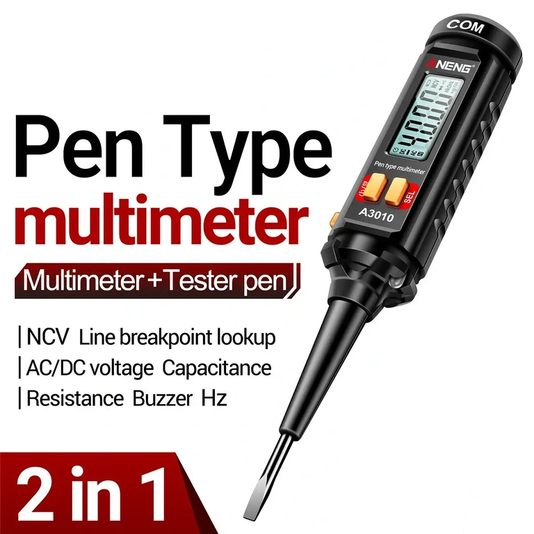 Tester napětí s funkcí NCV pro bezdotykovou detekci