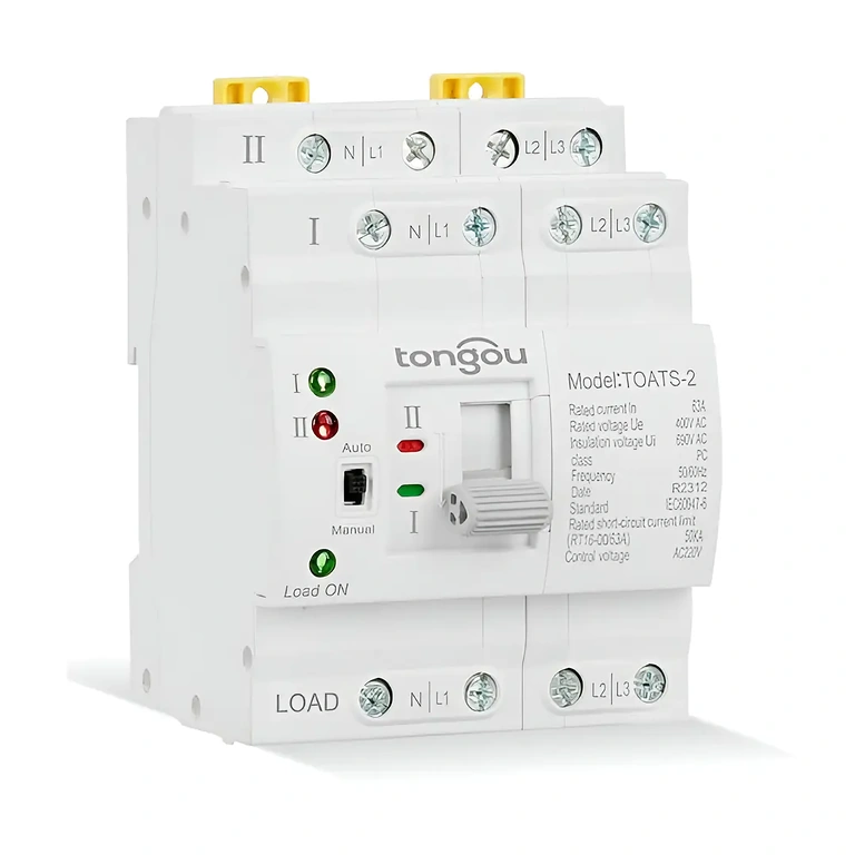 Třífázové ATS pro správu napájení ve fotovoltaických systémech