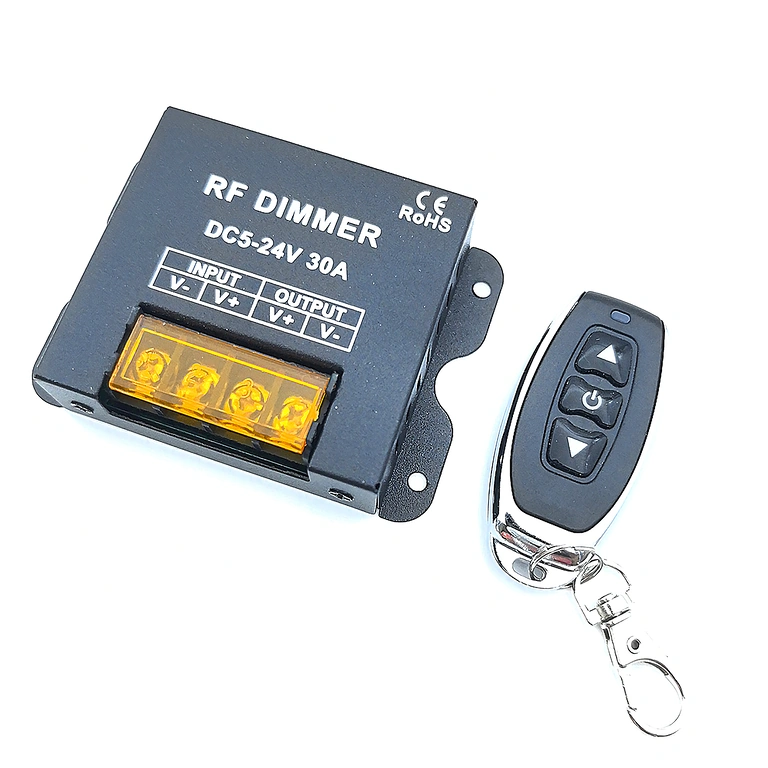 DC dimmer 5V 12V 24V pro regulaci jasu LED pásků