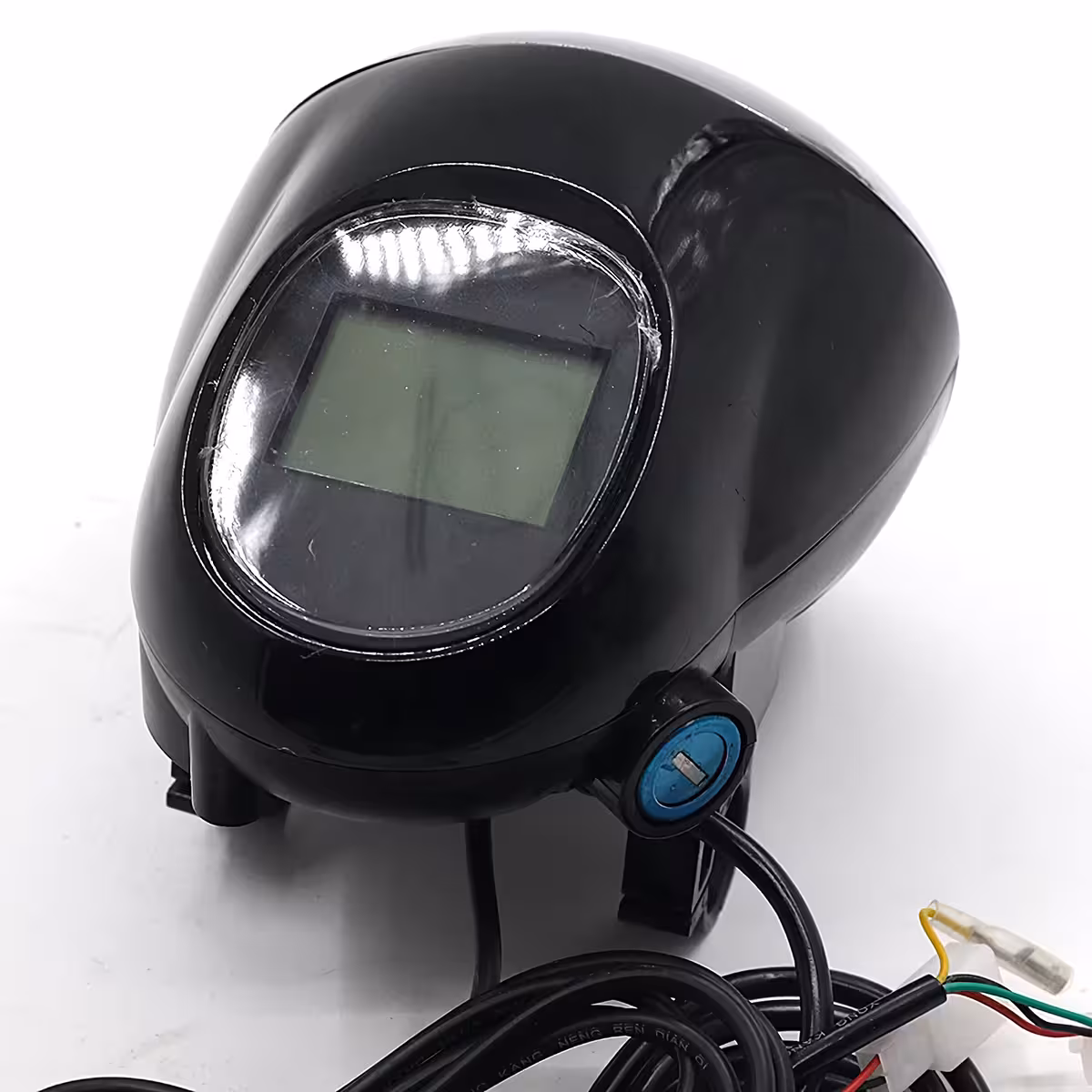 LED světlomet s LCD displejem pro sledování rychlosti skútrů Citycoco a Harley