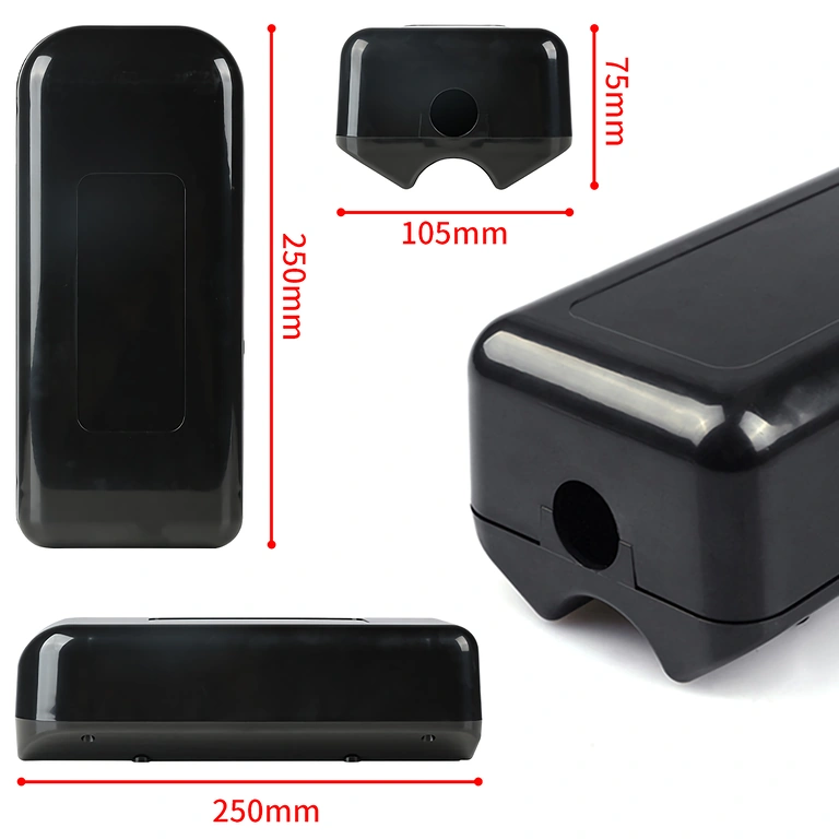 Přední strana řídicí krabice pro elektrické kolo