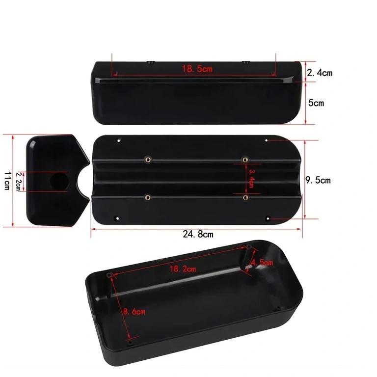 Rozměry krabice 24,8 x 9,5 x 5 cm