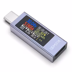 Multimetr USB C Tester KWS-2302C – pohled zepředu