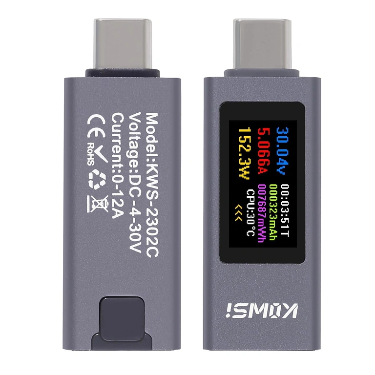 Více fotografií USB C Tester KWS-2302C