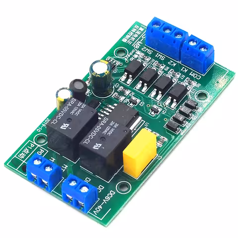 DC Motor Controller 12V/24V s Reverzem – Změna Směru DC Motoru, Ruční nebo Automatické Ovládání Dopředu/Dozadu
