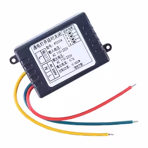 Mechanické/Analogové Časové Relé 1–480 min – Zpoždění Vypnutí (OFF-delay / časování při návratu), AC 220V 7A