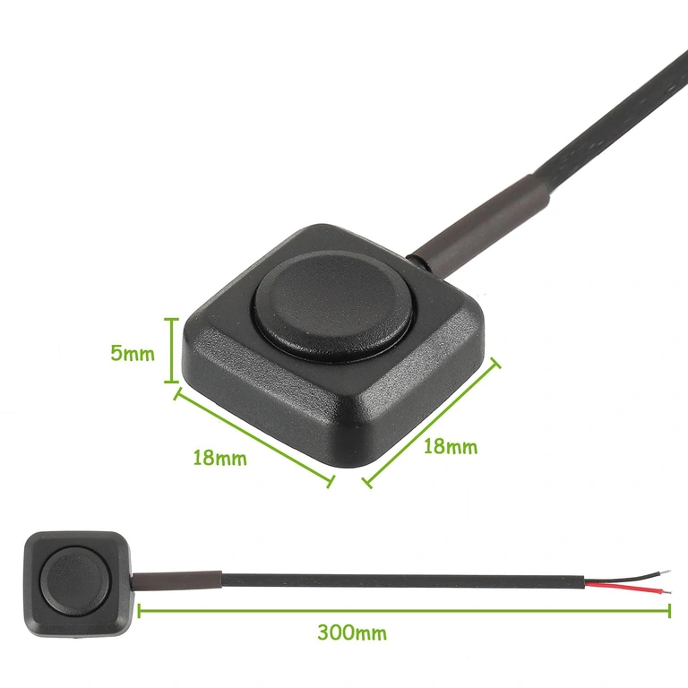 Kabel ~30 cm pro skrytou instalaci a flexibilitu