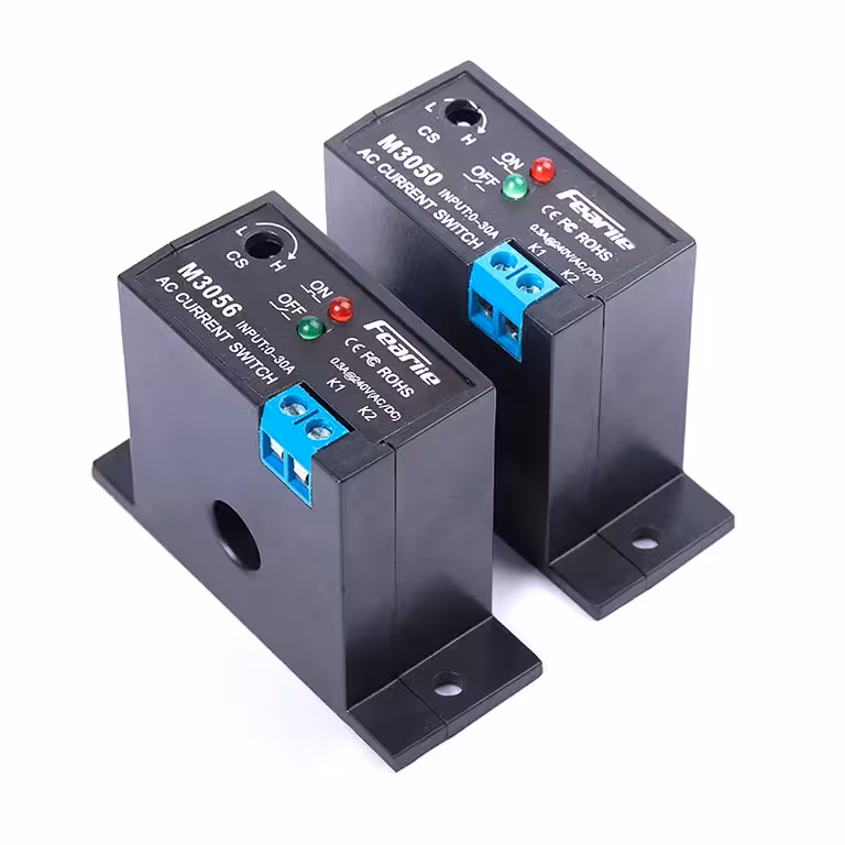 Proudový Senzor 0,2–30A – Elektronické Relé NO/NC Nastavitelné, Modul Monitorování a Ochrany Proudu