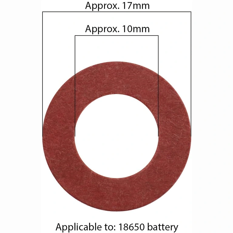 Přesné rozměry 17,8x10,5x0,3 mm pro izolační papír 18650