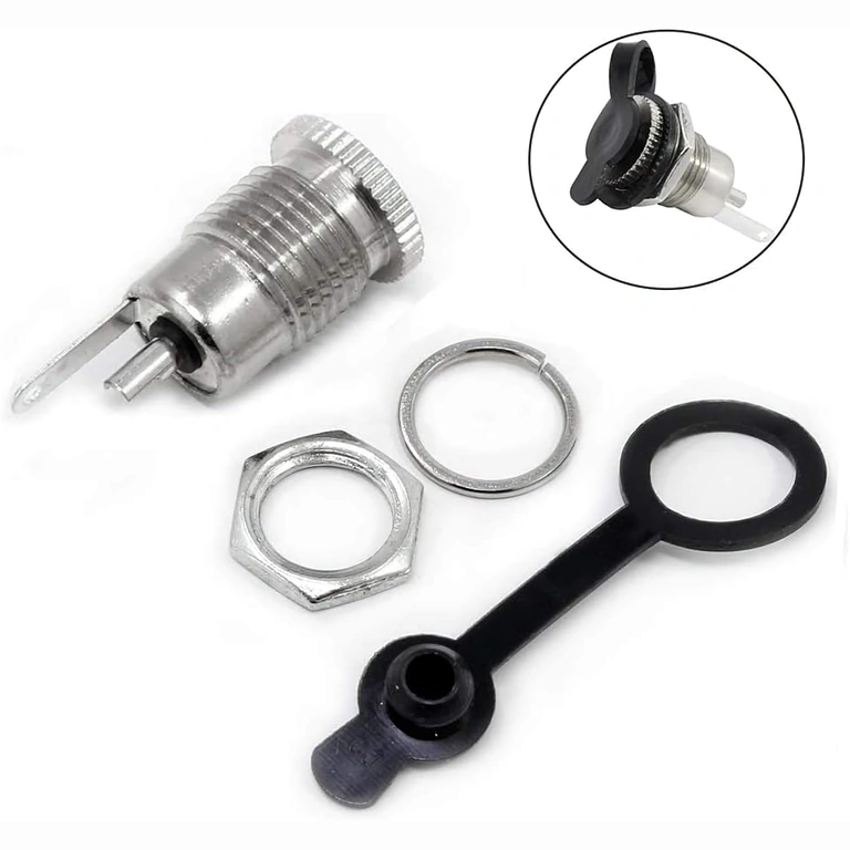 Sada 5 kusů DC konektorů 12V 5,5x2,1 mm – balení