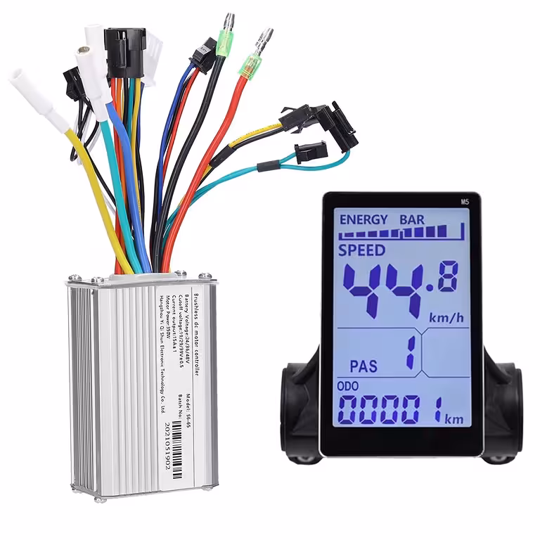 Kompletní set řídicí jednotky a displeje M5 pro elektrokolo