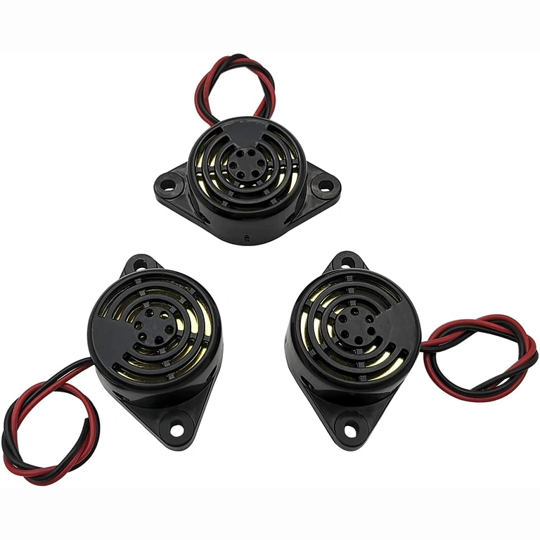Piezoelektrický bzučák 30mm – detail konstrukce