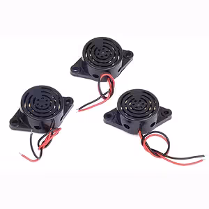 Sada 3 piezo bzučáků pro elektronický alarm