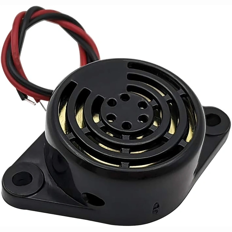 Aktivní piezoelektrický bzučák 3–24V se souvislým zvukem 100dB